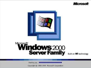 windwos server 2000